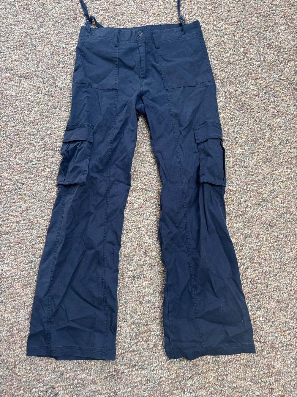 Woman’s Navy Cargo Pants - Pacsun